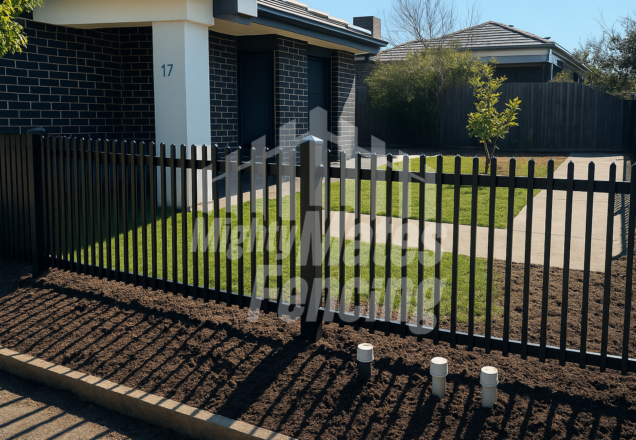 Modern Picket Fence – Taylors Lakes, VIC 1