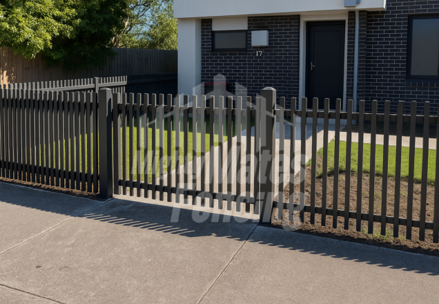 Modern Picket Fence – Taylors Lakes, VIC 2