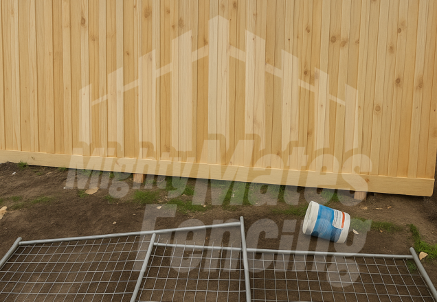 Timber Paling Fence Installation – Kalkallo, VIC 4