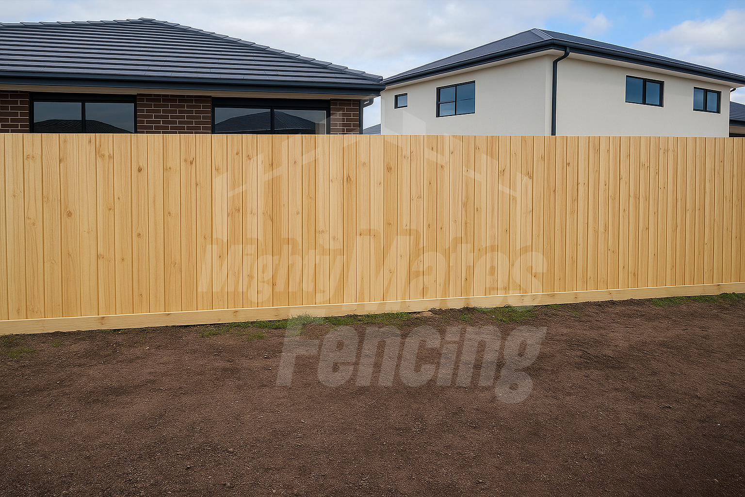Timber Paling Fence Installation – Kalkallo VIC 5