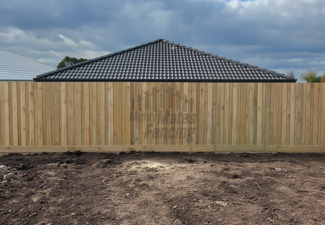 Timber Paling Fence Installation – Kalkallo, VIC 6