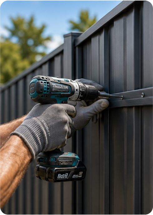 Fence gate hinge inspection and adjustment